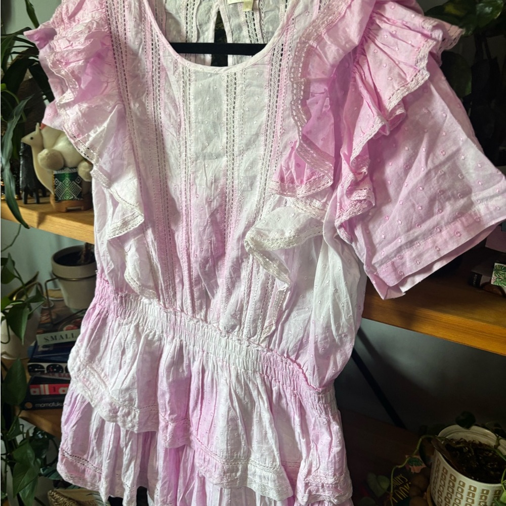 LoveShackFancy Natasha Heritage Mini Dress | Women’s XL - Picture 4 of 5